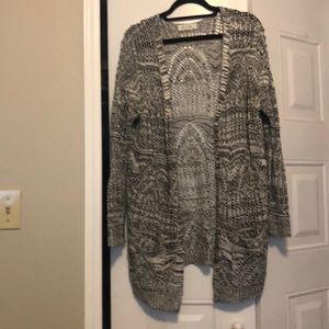 Grace & Lace oversized pocket cardigan.